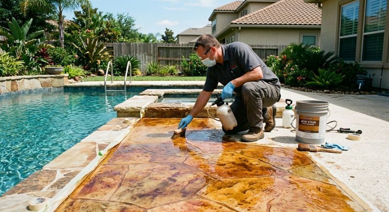 Patio Acid Treatment Service