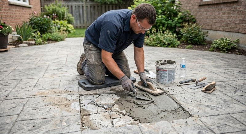 Decorative Concrete Repair in Clarksville, TN