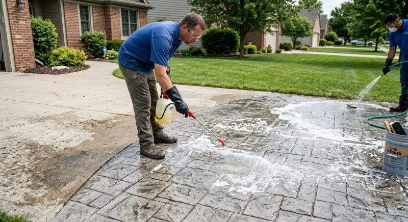 Concrete Acid Washing in Corpus Christi, TX