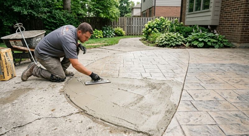 Concrete Overlay Service in Dallas, TX