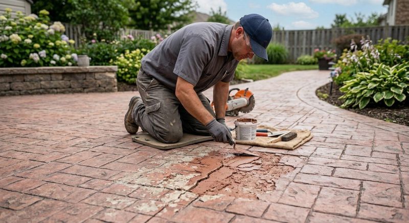 Decorative Concrete Repair in Fort Myers, FL