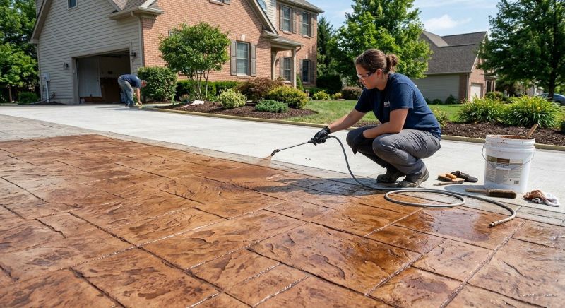 Driveway Acid Washing in Fort Worth, TX