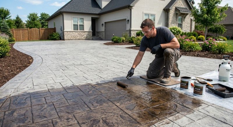 Driveway Refinishing in Fort Worth, TX