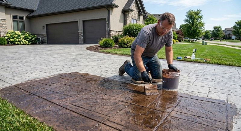 Driveway Refinishing in Dallas, TX