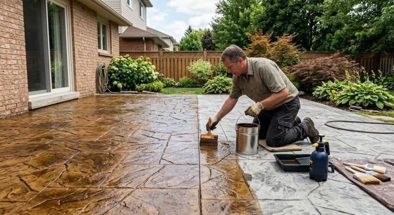 Garage Concrete Finishing in Dallas, TX