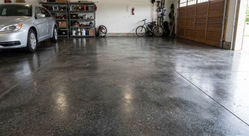 Garage Concrete Finishing in Dallas, TX