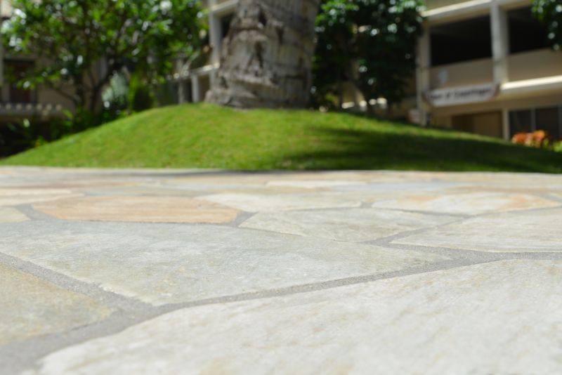 Restored Natural Stone Surface