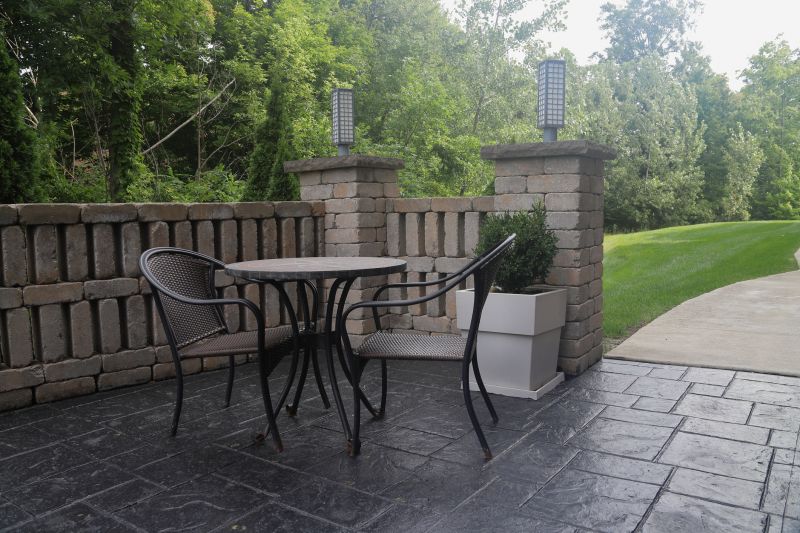 Stamped Concrete Patio Installation in Corpus Christi, TX