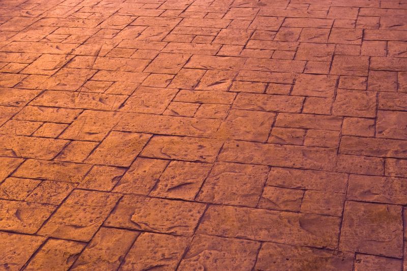 Textured Concrete Installation in Dallas, TX